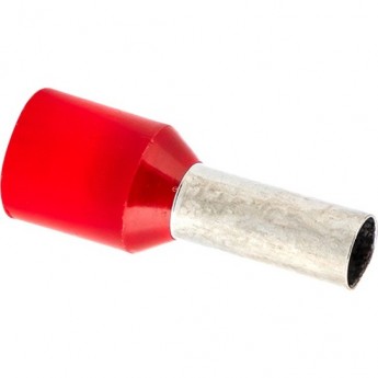 Наконечник штыревой EKF PROXIMA втулочный изолированный НШвИ 10,0-18 (50шт.) Наконечник штыревой EKF PROXIMA втулочный изолированный НШвИ 10,0-18 (50шт.)