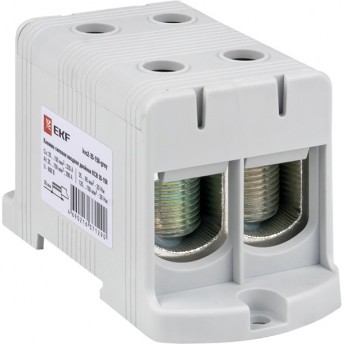 Клемма силовая вводная двойная EKF PROXIMA КСВ 35-150 серая