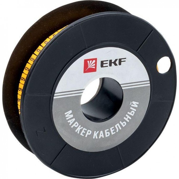 Маркер кабельный EKF 1.5кв.мм "6" (к-1000ед) (ЕС-0) plc-KM-1.5-6 Маркер кабельный EKF 1.5кв.мм "6" (к-1000ед) (ЕС-0) plc-KM-1.5-6