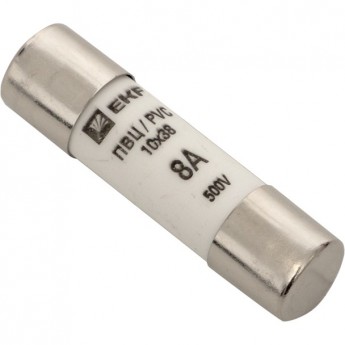 Плавкая вставка цилиндрическая EKF PROXIMA ПВЦ (10х38) 8А
